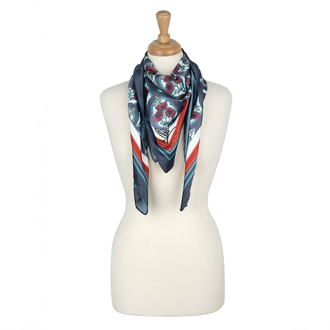 Laurence Llewelyn-Bowen Art Deco Poppy Scarf | Poppy Shop UK