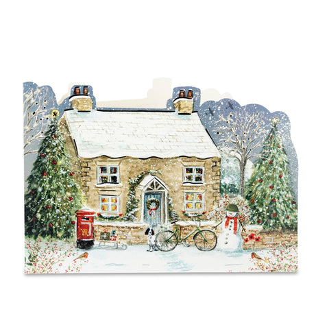 Winter Village Christmas Cards - Pack of 10