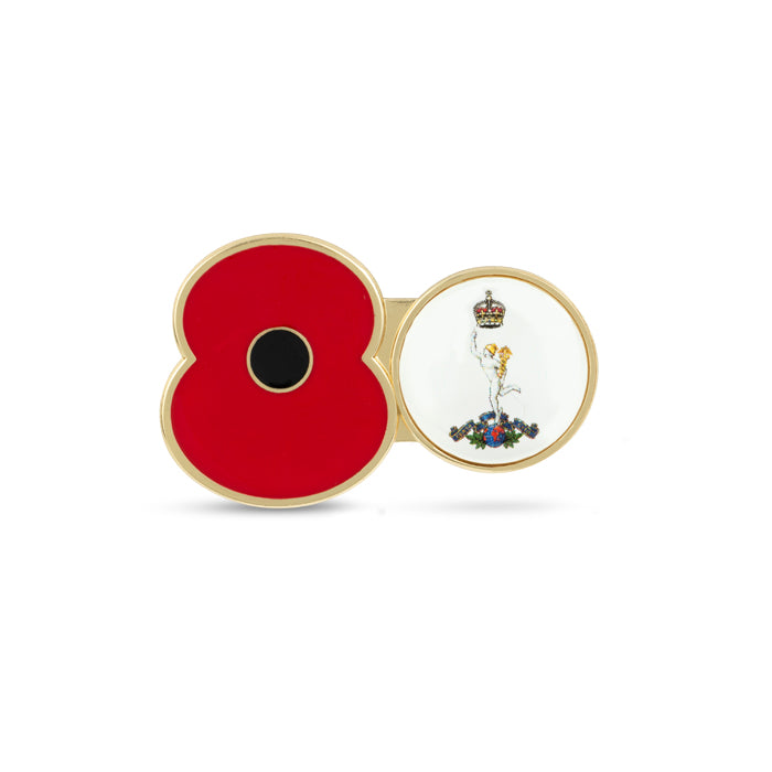 Service Poppy Pin Royal Corps of Signals