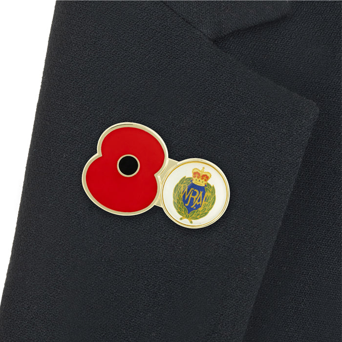 WRAF Service Poppy Pin