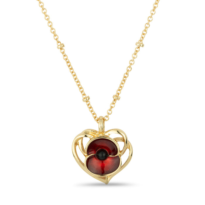 Heart entwined necklace shop