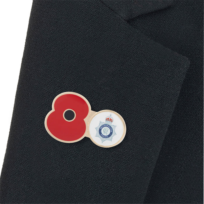 Metropolitan Police Service Poppy Pin