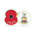 Bradford City Poppy Football Pin 2025