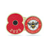 Brentford Poppy Football Pin 2025