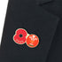 Welsh Rugby Union Poppy Rugby Pin 2025
