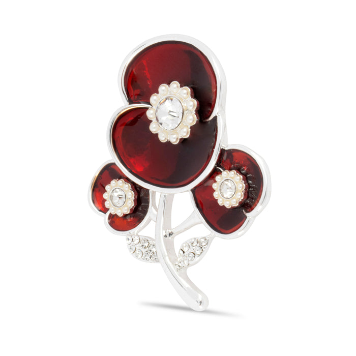 We'll Meet Again Poppy Brooch