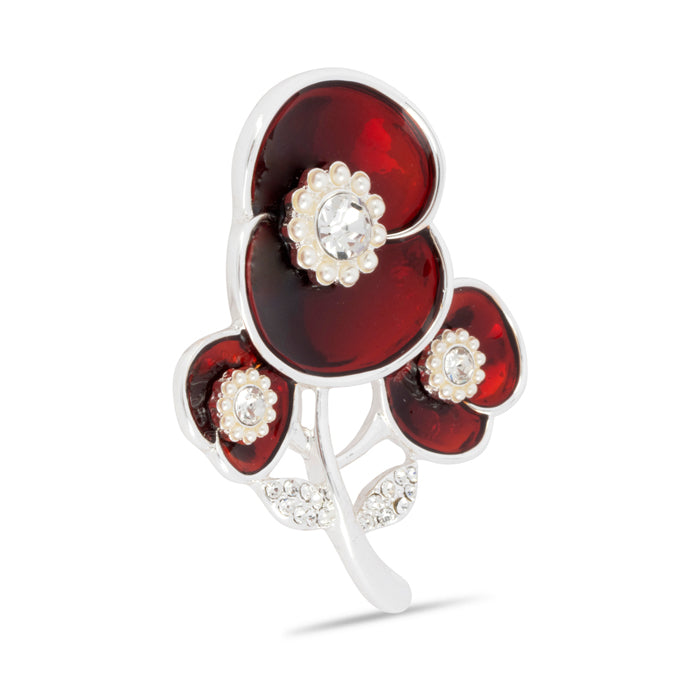 We'll Meet Again Poppy Brooch