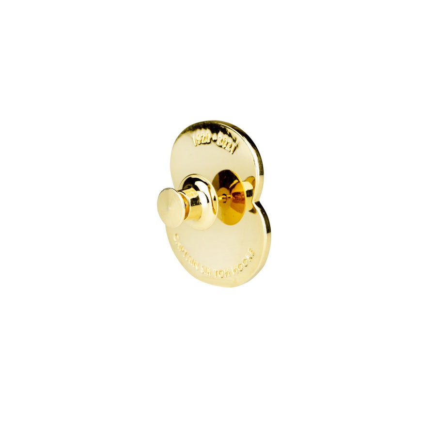 Captain Sir Tom Gold Plated Pin