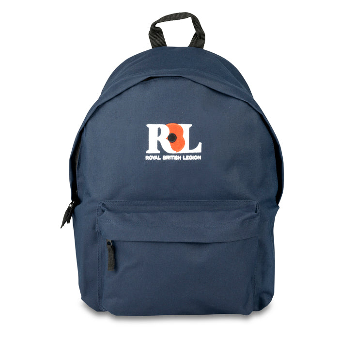 Royal British Legion Embroidered Logo Backpack