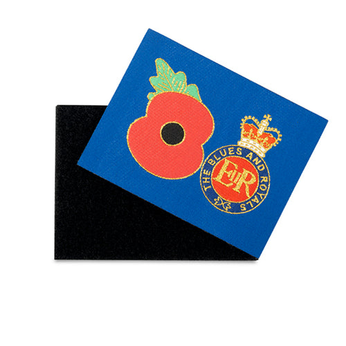 Blues and Royals Poppy Service Patch
