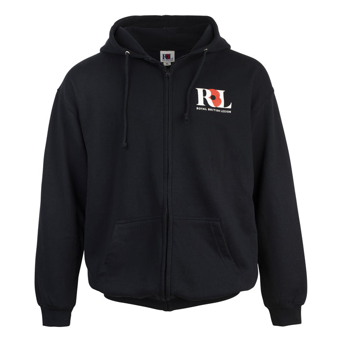 Royal British Legion Navy Blue Hoodie Poppy Shop UK