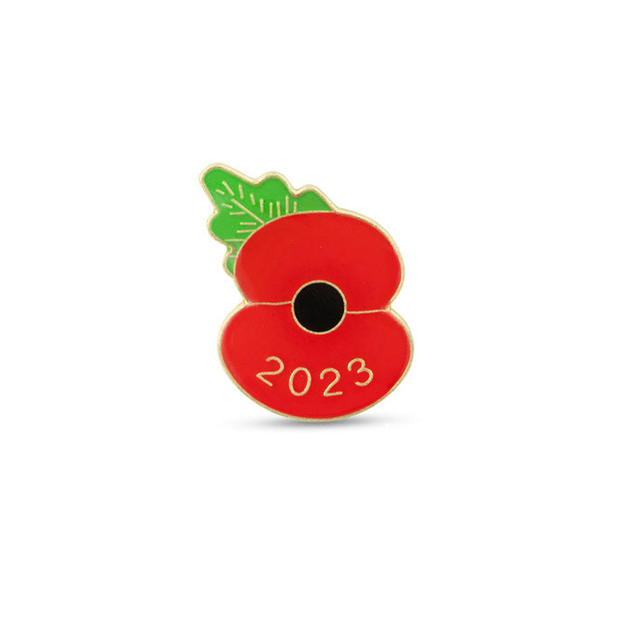 2023 Dated Poppy Lapel Pin - £3
