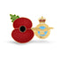 Service Poppy Pin Royal Air Force
