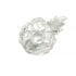 Raised Poppy and Leaf Glitter Brooch