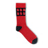 Poppy Stripe Bamboo Sock - Pack of 3