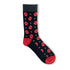 Poppy Stripe Bamboo Sock - Pack of 3