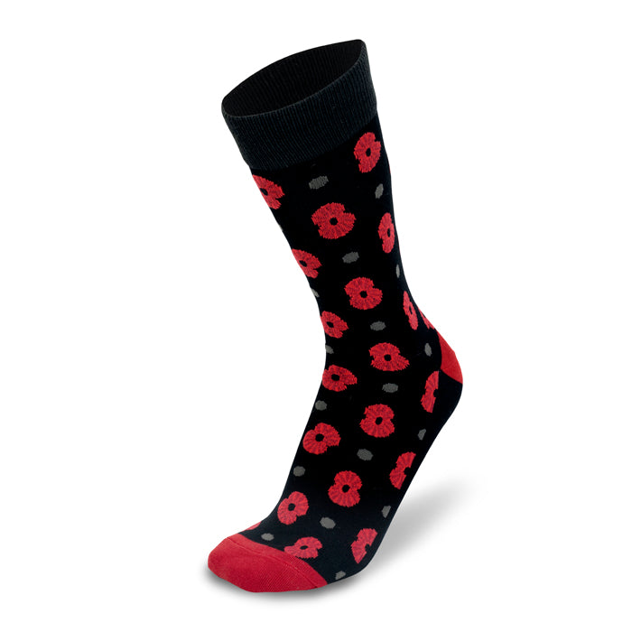 Poppy Stripe Bamboo Sock - Pack of 3