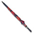 Flowing Poppies Navy Golf Umbrella