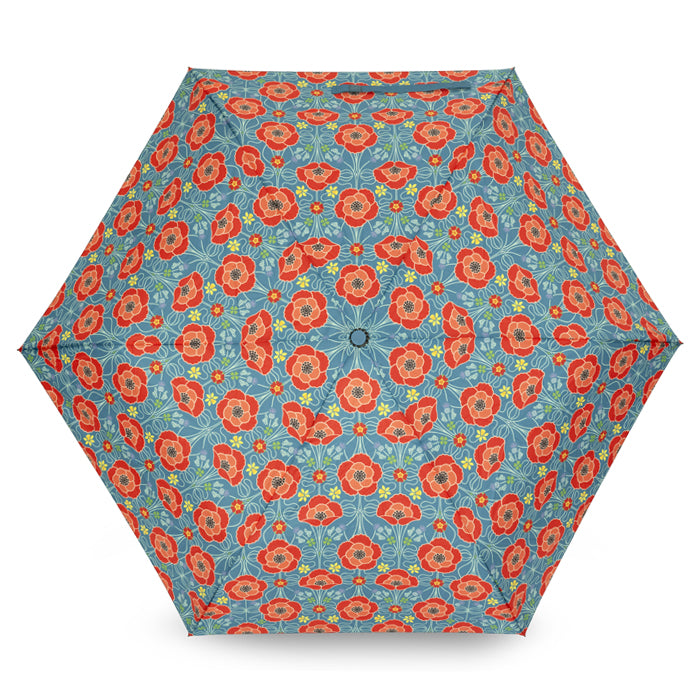 Anna Compact Poppy Umbrella