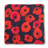 Flowing Poppies Viscose Blue Scarf