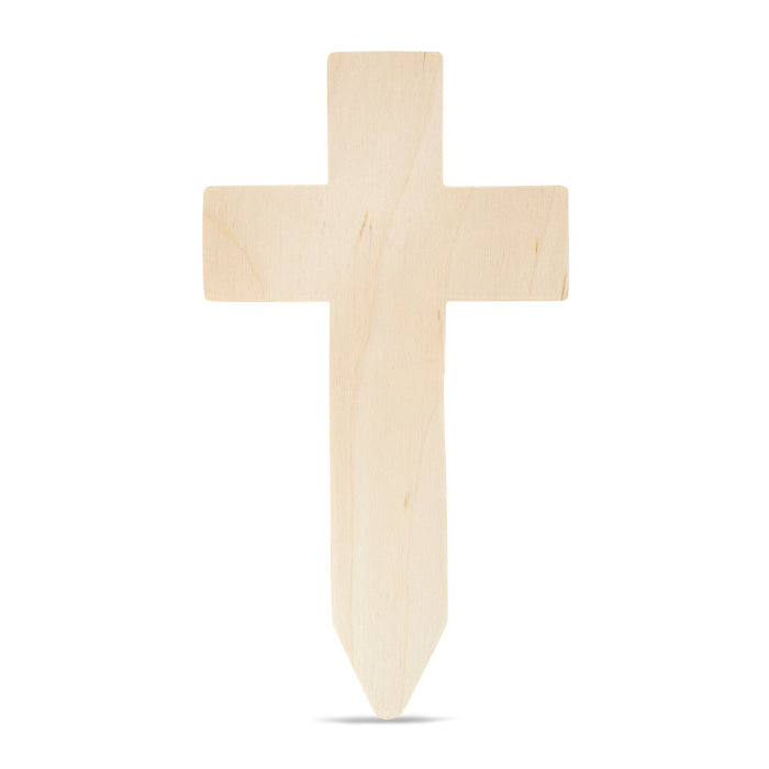 Printed Remembrance Cross Wooden Tribute