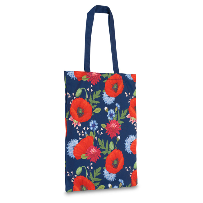 Vibrant Poppy Bloom rPET Tote Bag