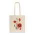 Poppy Bouquet Cotton Tote Bag