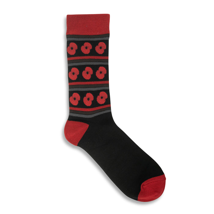 Poppy & Stripes Bamboo Socks - Pack of 3