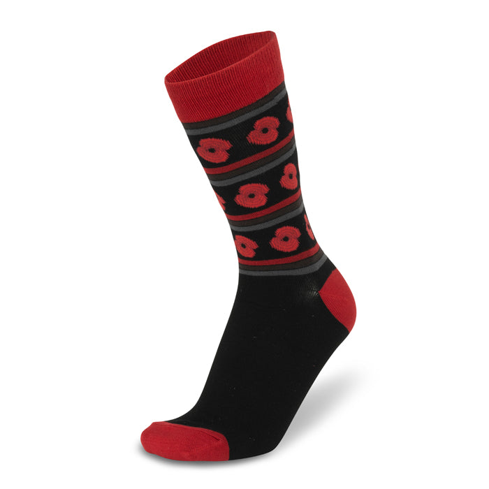 Poppy & Stripes Bamboo Socks - Pack of 3