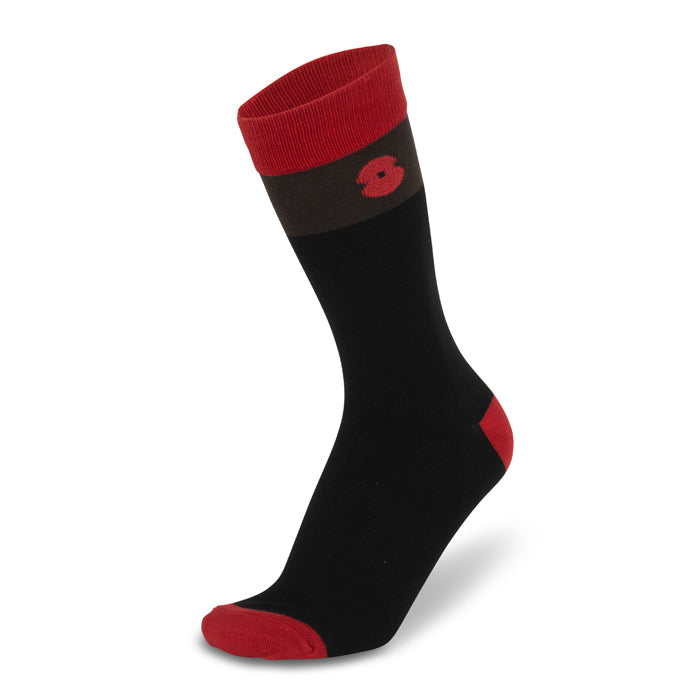 Poppy & Stripes Bamboo Socks - Pack of 3