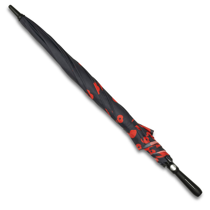 Falling Poppies rPET Golf Umbrella