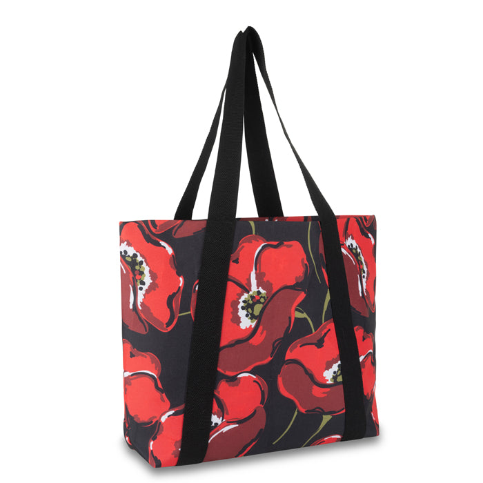Poppies in Bloom rPET Tote Shopper Bag