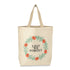 Lest We Forget Poppy Wreath Jute Bag