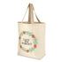 Lest We Forget Poppy Wreath Jute Bag