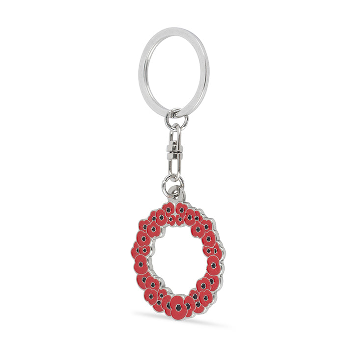 Poppy Wreath Keyring