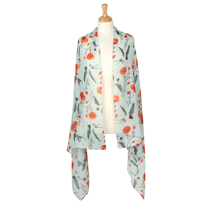 Flying Nightingales Lightweight Scarf