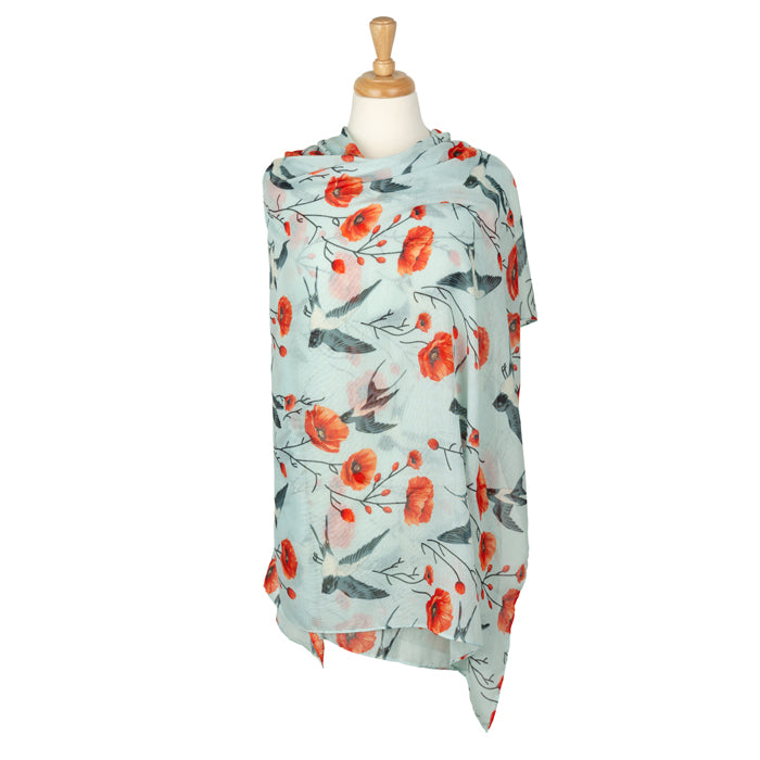 Flying Nightingales Lightweight Scarf