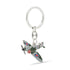 Spitfire Five Petal Poppy Keyring