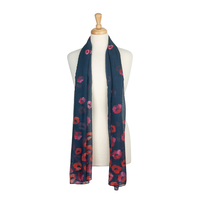 Gliding Poppies Scarf