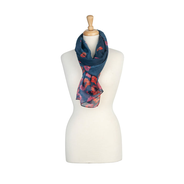Gliding Poppies Scarf