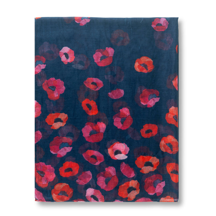 Gliding Poppies Scarf