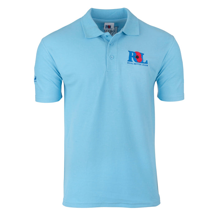Royal British Legion Light Blue Polo Shirt
