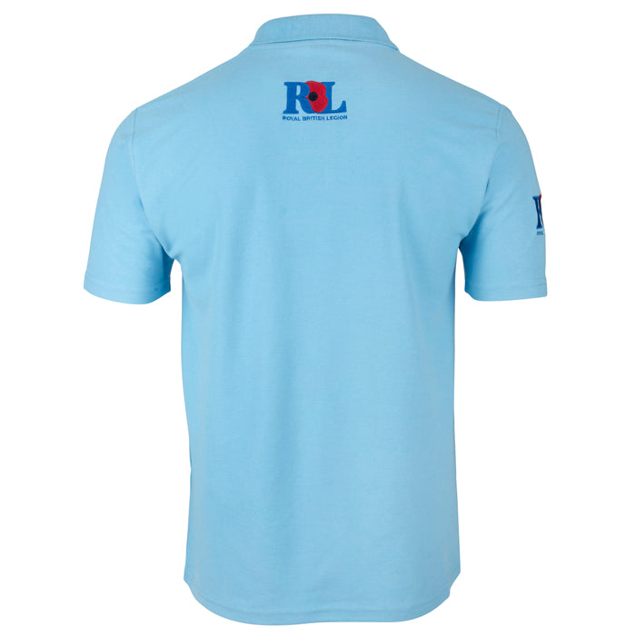 Royal British Legion Light Blue Polo Shirt