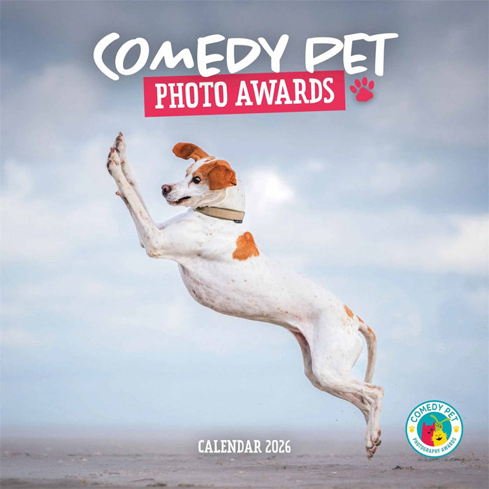 Comedy Pet Awards Wall Calendar 2026