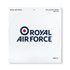 Royal Air Force Air Sticker Badge For Medium Wreath