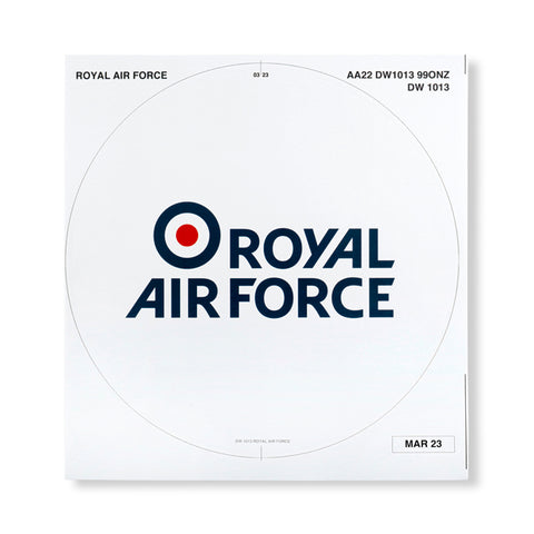 Royal Air Force Air Sticker Badge For Medium Wreath