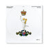 Service Royal Corps of Signals Sticker Badge For Medium Wreath