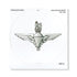 Service Parachute Regt Sticker Badge For Medium Wreath