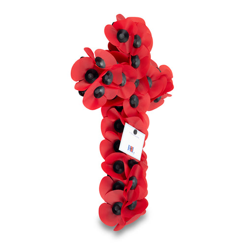 Wreath Poppy Cross