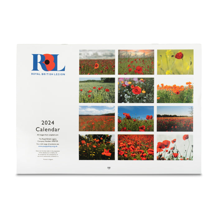 Royal British Legion Official Calendar 2024